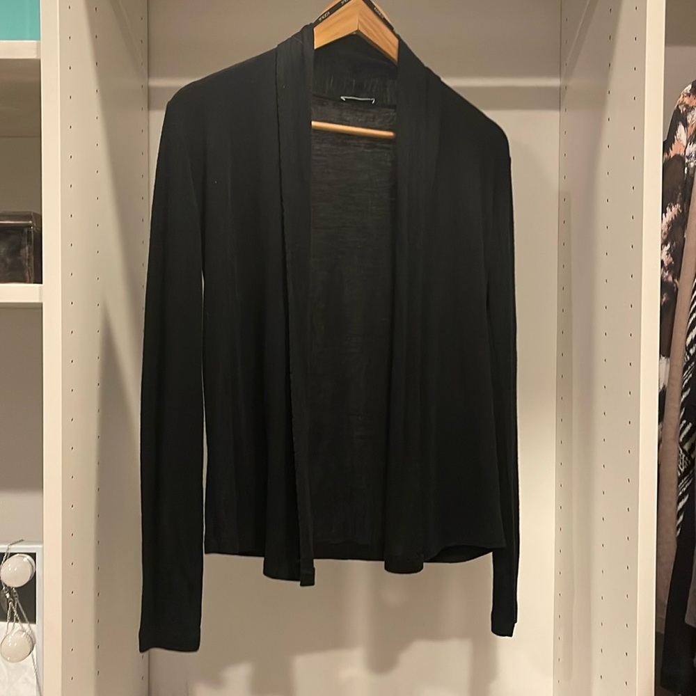 Kookai Black wool cardigan